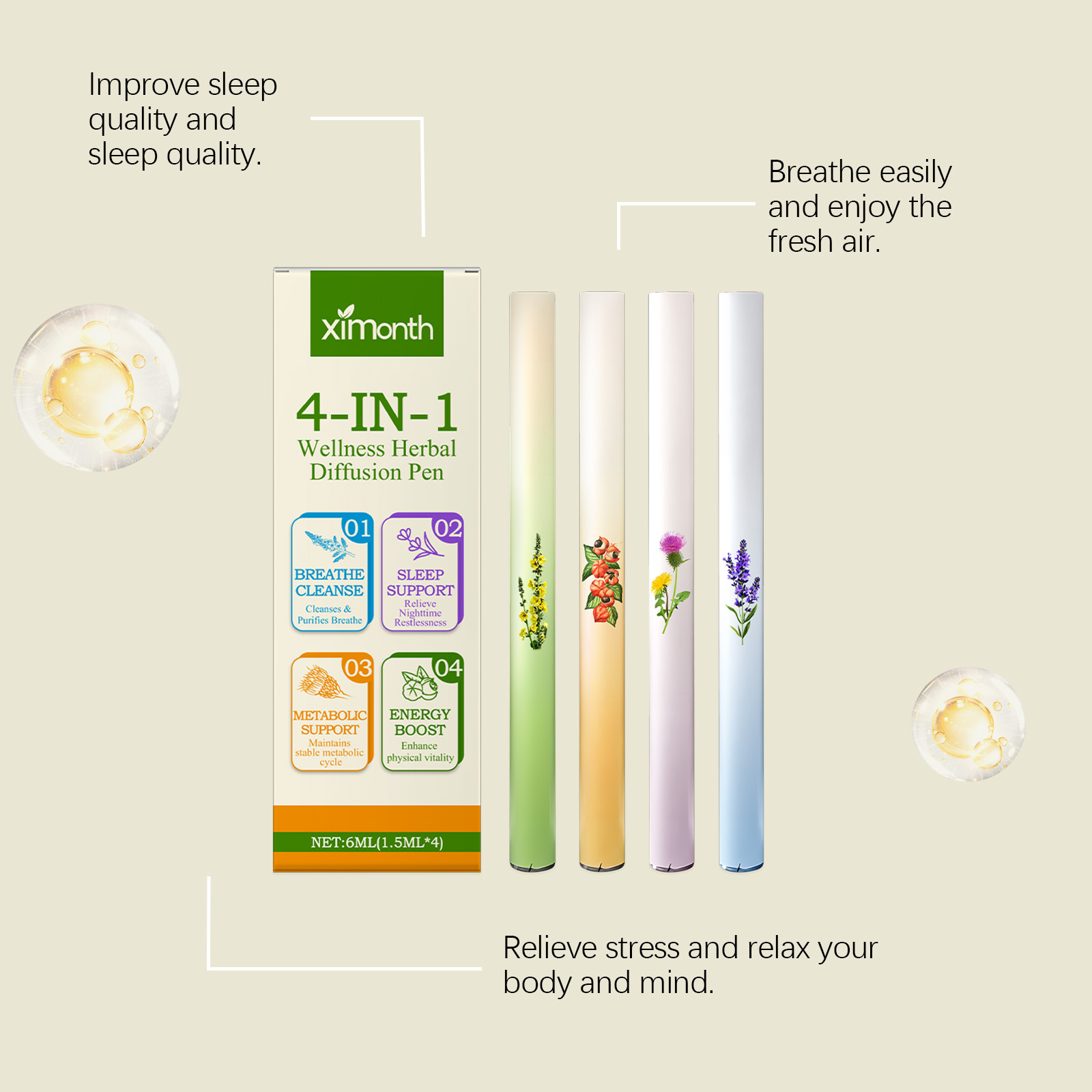 4'ü 1 Arada Bitkisel Enerji Ko - Herbal Wellness In incelemesi ve fiyatı