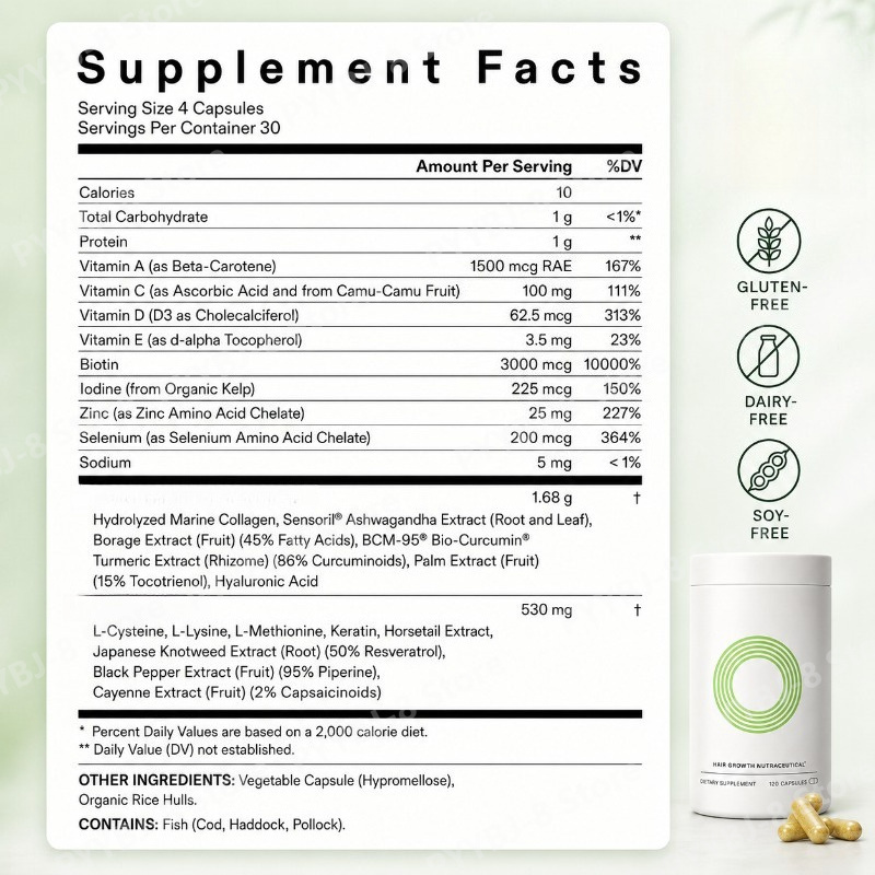120 Kapsül Kadınlar İçin Saç S - Herbal Wellness In incelemesi ve fiyatı